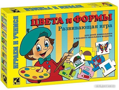 Развивающая игра Step Puzzle Цвета и формы 76004
