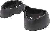 Двойная миска United Pets Bicio GU0121NE (черный)