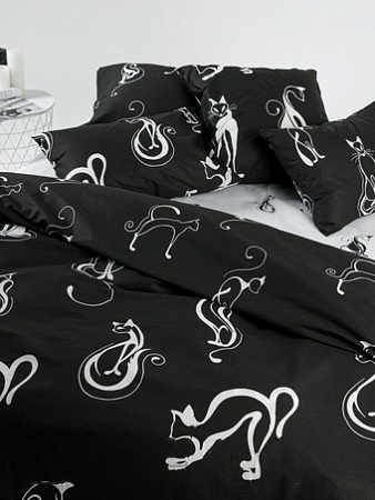 Постельное белье Ночь Нежна Багира Стандарт 70305-1+70306-1 (2-спальный, 70x70)