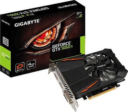 Видеокарта Gigabyte GeForce GTX 1050 Ti D5 4GB GDDR5 GV-N105TD5-4GD (rev. 1.2)