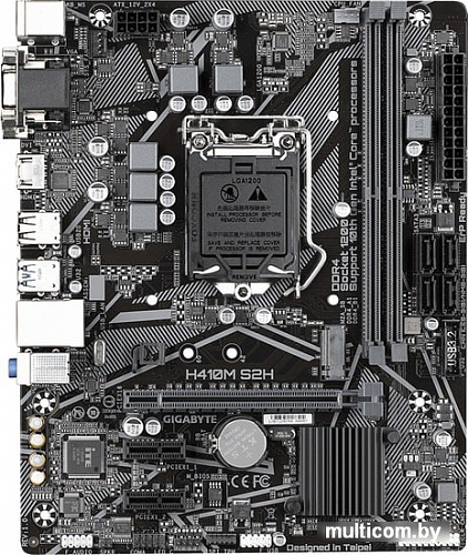 Материнская плата Gigabyte H410M S2H (rev. 1.0)