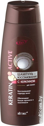 Шампунь Витэкс Keratin Active восстановление 400 мл