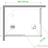 Душевой уголок Royal Bath RB8100HPD-C-CH 100x80