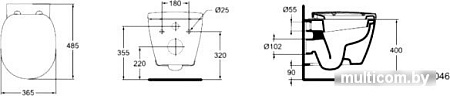 Унитаз Ideal Standard Connect [E804601]