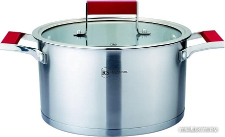 Кастрюля Rainstahl RS-2912-18 (красный)