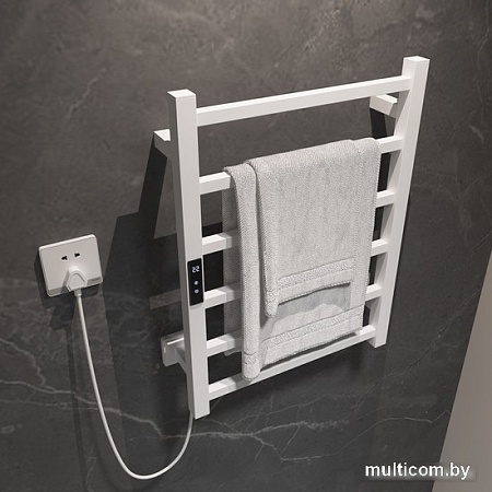 Полотенцесушитель Maxonor PL-TRE02-45-6-8 (белый, подключение слева)