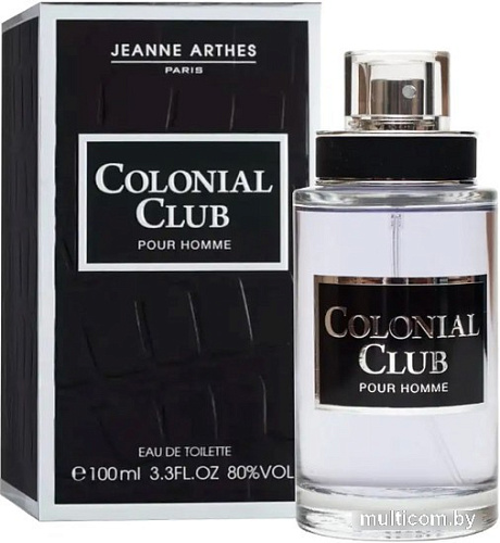 Туалетная вода Jeanne Arthes Colonial Club EdT (100 мл)