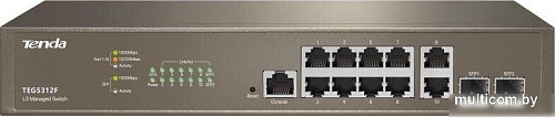 Управляемый коммутатор 3-го уровня Tenda TEG5312F