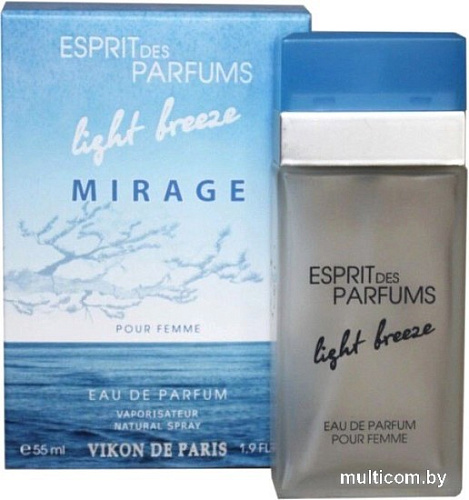 Парфюмерная вода Новая Заря Легкий бриз Мираж EdP (55 мл)