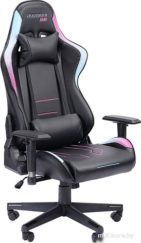Игровое (геймерское) кресло CHAIRMAN CH32 (экокожа, черный)
