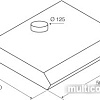 Кухонная вытяжка Jetair Senti WH/F/50 PRF0023851C