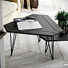 Журнальный столик Калифорния мебель Тет-а-тет (серый бетон)