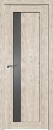 Межкомнатная дверь ProfilDoors 2.71XN 90x200 (каштан светлый/стекло графит)