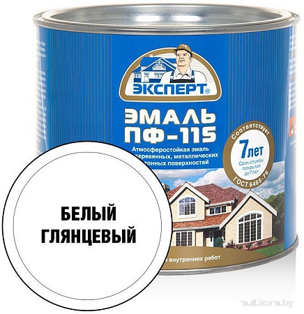 Эксперт ПФ-115М Глянцевый 1.8 кг (белый)