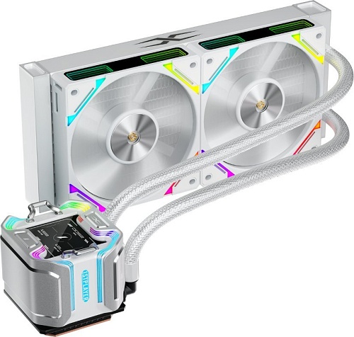 Система жидкостного охлаждения для процессора 1stPlayer X-240 (белый)