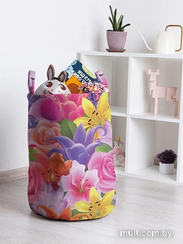 Корзина JoyArty Сердце из цветов toba_22902