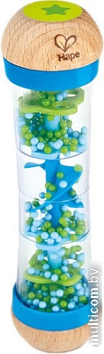 Развивающая игрушка Hape Бисерный дождь E0328 (синий)