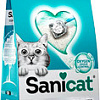 Наполнитель для туалета Sanicat Clumping White Rose 8л