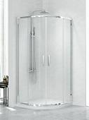 Душевой уголок NEW TRENDY New Practic 90x90 K-0302 (прозрачное стекло)