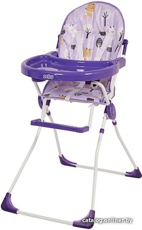 Стульчик для кормления Selby 152 (милые оленята, сиреневый)