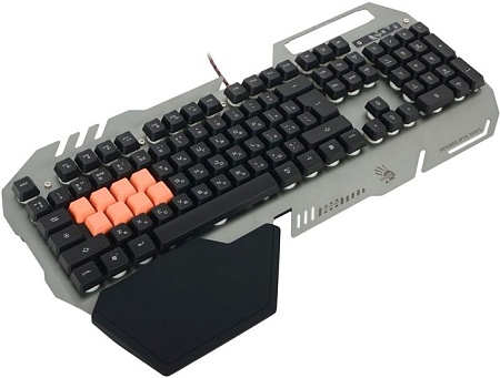Клавиатура A4Tech Bloody B418 (серый)