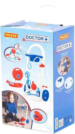 Игровой набор доктора терапевта Полесье Доктор №11 в коробке 69849