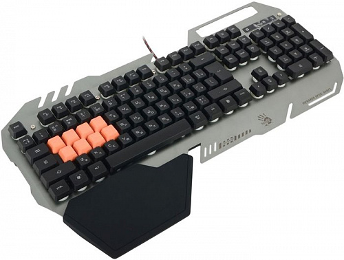 Клавиатура A4Tech Bloody B418 (серый)