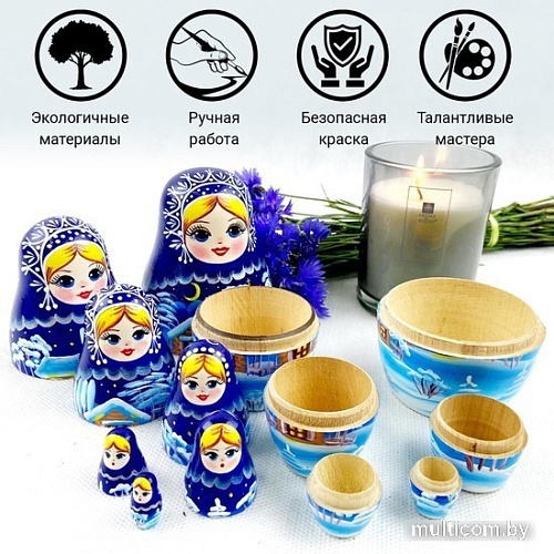 Развивающая игра Брестская Фабрика Сувениров для украшения дома (набор 7 шт)