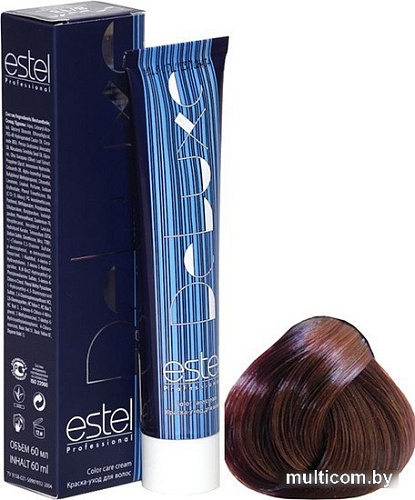 Estel Professional De Luxe 6/67 темно-русый фиолетово-коричневый