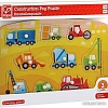 Мозаика/пазл Hape Строительная техника E1407