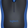 Мышь Logitech M185 (черный/синий)