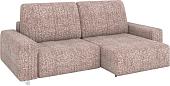 Угловой диван Rivalli Уолтер УП 1000 + оттоманка (Katrin Russo/полиалюминий)