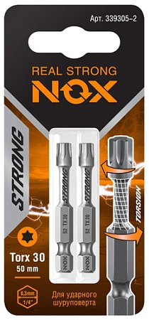 Набор бит Nox 339305-2 (2шт)