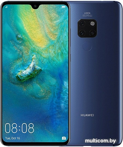 Смартфон Huawei Mate 20 HMA-L29 6GB/128GB (полночный синий)