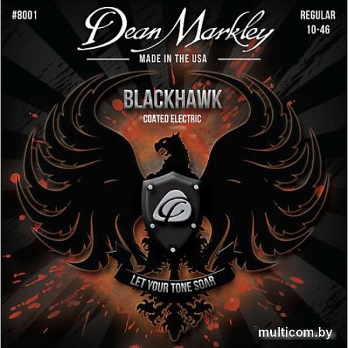 Струны для гитары Dean Markley DM8001 Blackhawk (10-46)
