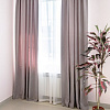 Комплект штор Decoretto Канвас серая дымка КСД-К134 3x2.7 м (серый, 2 шт)