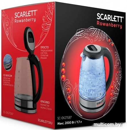 Электрочайник Scarlett SC-EK27G87