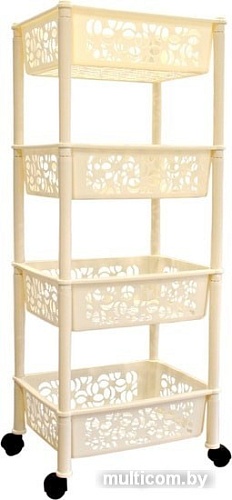 Мебель для ванных комнат BranQ Этажерка Prima BQ2829СЛК (слоновая кость)