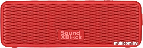 Беспроводная колонка 2E SoundXBlock (красный)