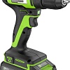 Дрель-шуруповерт Greenworks GD24DD35K2 3704007CUA (с 1-м АКБ)