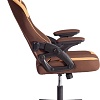 Игровое (геймерское) кресло TetChair iBear ткань (коричнево-бежевый)