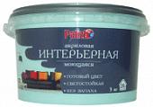 Краска Palizh Интерьерная моющаяся 3.7 кг (мята)