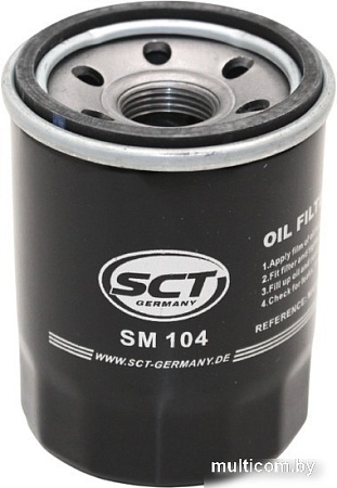 Масляный фильтр SCT SM104