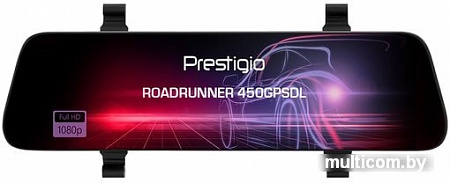 Автомобильный видеорегистратор Prestigio RoadRunner 450GPSDL