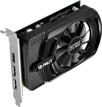Видеокарта Palit GeForce GTX 1650 StormX OC+ 4GB GDDR5 NE51650S1BG1-1170F
