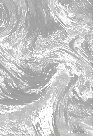 Ковер для жилой комнаты Bossan Rome E034A-GRI-AGRI (1.6x2.3)