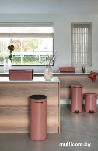 Brabantia Touch Bin New 30 л (терракотовый)