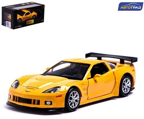 Легковой автомобиль Автоград Chevrolet Corvette C6-R 5120166 (желтый)
