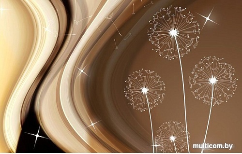 Фотообои Citydecor Цветочная абстракция 4 с защитным покрытием 400x254