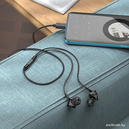 Наушники Hoco M113 USB Type-C (черный)